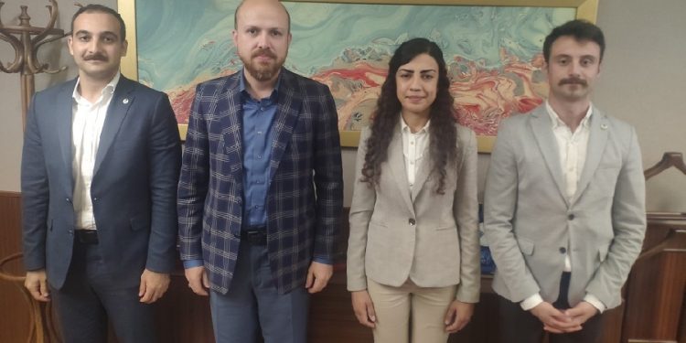 Vatan Partisi gençlik örgütünden Bilal Erdoğan’a ziyaret