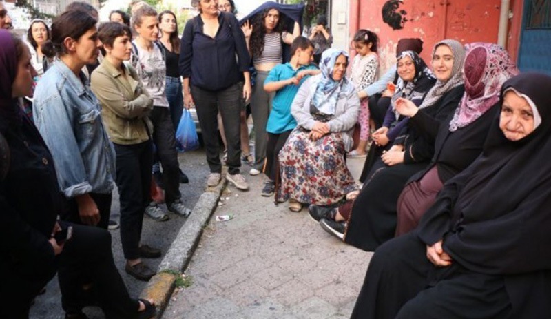 Yoksulluğa Feminist İsyan Kampanya Grubu, Fetihtepe’yi ziyaret etti