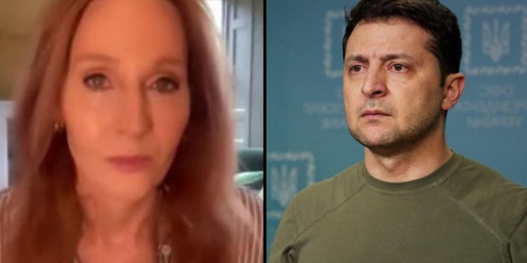 Zelenski gibi konuşup Harry Potter'a atıfta bulundular: Rus komedyenlerin yeni hedefi J.K. Rowling oldu