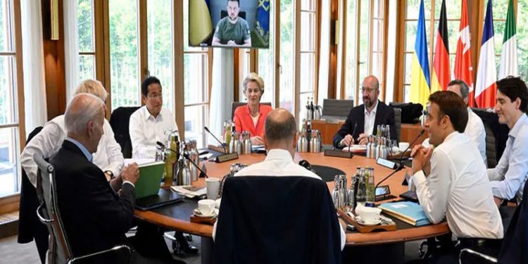 Zelenskiy G7 zirvesinde konuştu: Rusya ile savaş bu yıl bitmeli