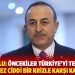 Çavuşoğlu: Öncekiler Türkiye'yi teğet geçti ama bu kez ciddi bir krizle karşı karşıyayız