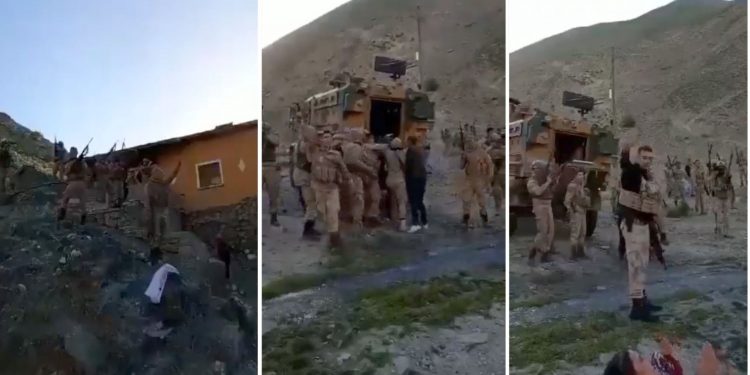 Özel harekat gözaltı esnasında dakikalarca havaya ateş etti