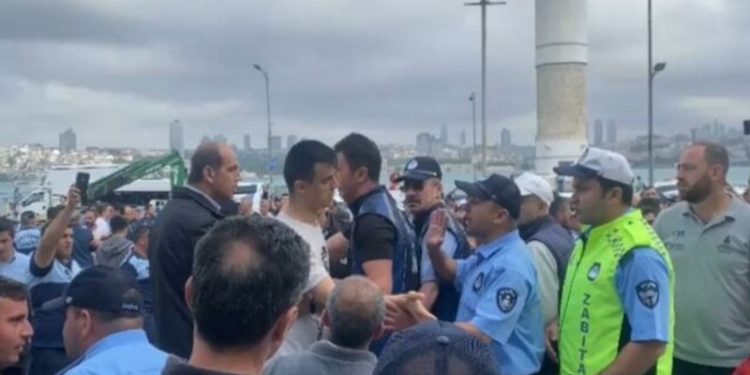 Üsküdar Belediyesi: İBB, biber gazlı saldırısıyla alanı işgal etmeyi denedi