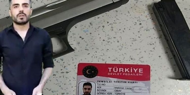 Üstünden 'Türkiye Devlet Fedaileri' kartı çıkan kişi: Amacımız kolluk kuvvetlerine yardımcı olmak