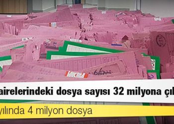 İcra dairelerindeki dosya sayısı 32 milyona çıktı
