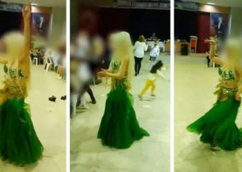 İmam hatip ortaokulunda dansöz oynatanlar görevden alındı