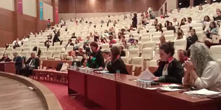 İstanbul Sözleşmesi Davası'nda başvurular görüşüldü