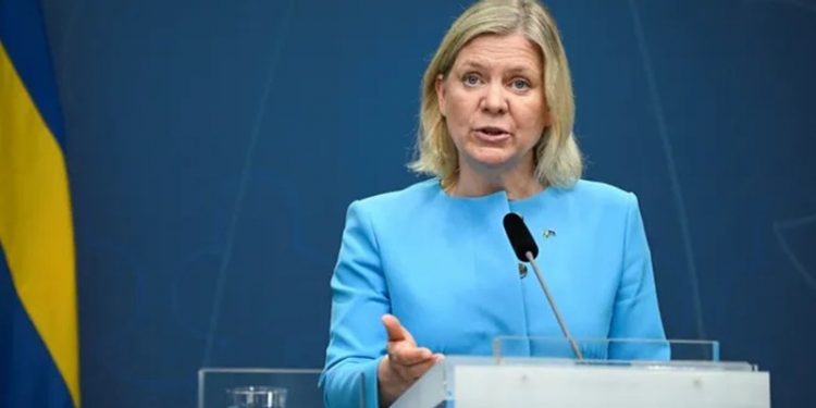 İsveç Başbakanı Andersson, Adalet ve İçişleri Bakanı hakkındaki gensorunun kabulü halinde istifa edecek
