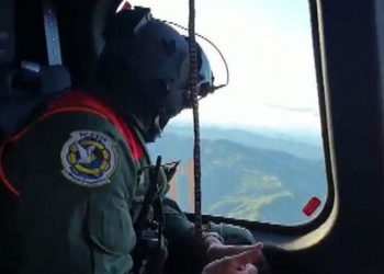 İtalya’da 7 kişinin öldüğü helikopter kazasından yeni görüntü