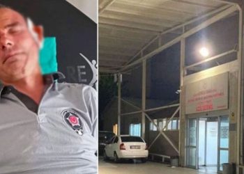 İzmir'de hasta yakını, kendisini uyaran güvenlik görevlisini darbetti