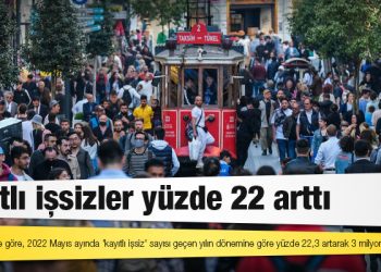 İŞKUR: Kayıtlı işsiz sayısı aylık yüzde 1 azaldı; yıllık yüzde 22 arttı