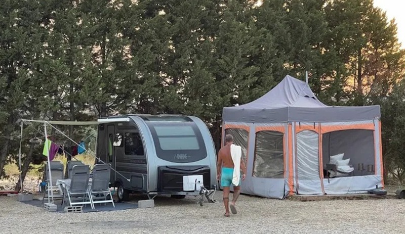 Çeşme'de çadır ve karavan yasağı