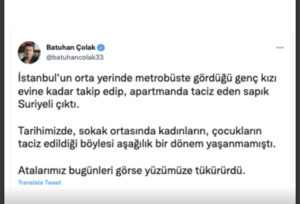 ‘Cinsel saldırı’ suçundan yargılanan Batuhan Çolak’a hapis cezası