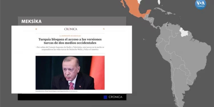 VOA Türkçe ve DW’ye Erişim Engeli Latin Amerika Basınında