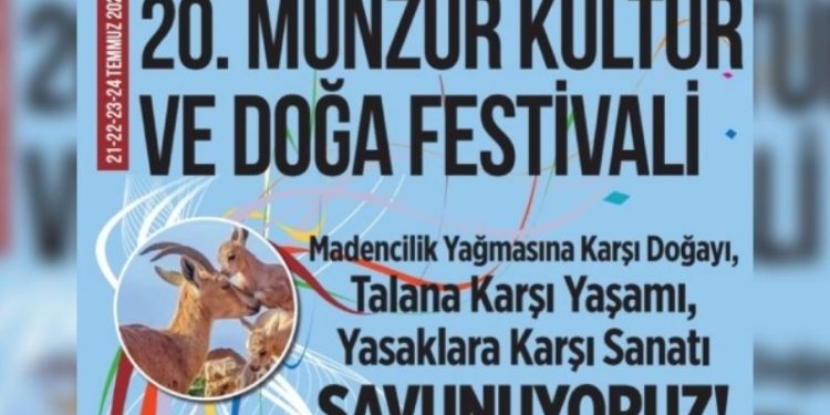 20. Munzur Doğa ve Kültür Festivali'nin programı belli oldu