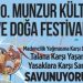 20. Munzur Doğa ve Kültür Festivali'nin programı belli oldu