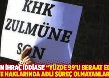 6 bin ihra&ccedil; iddiası! "Y&uuml;zde 99'u beraat eden ve haklarında adli s&uuml;re&ccedil; olmayanlar"