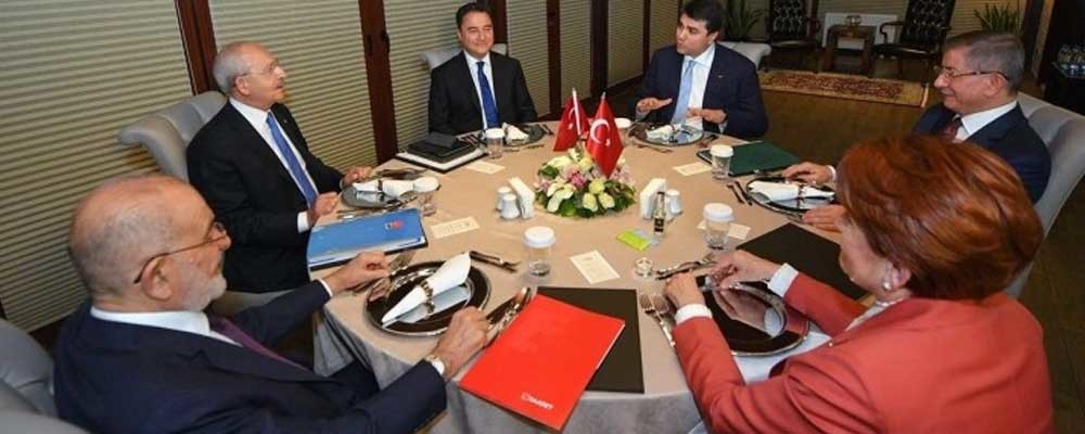 6 muhalefet lideri bir araya geliyor: CHP kulislerine göre görüşmeden 'cumhurbaşkanı adayının eşkali çıkabilir'