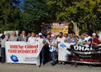 KESK’ten OHAL’in yıldönümünde adalet nöbeti