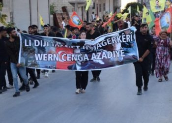 Süleymaniye, Kobanê ve Mahmur’da Zaxo protestosu