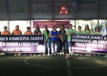 Futbol turnuvasında Zaxo protestosu