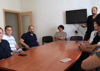 HDP’li Temel’den ajansımıza dayanışma ziyareti