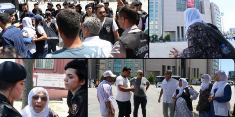 Adalet Nöbeti’nde gözaltına alınanlar serbest bırakıldı