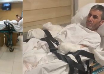 Adalet komada: Kazayla ellerini kaybeden Necdet Erik sedyede getirildiği mahkemede tutuklandı