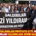 Aleviler, saldırıları protesto etti: Hükümetin yaklaşımları saldırılara zemin hazırlıyor