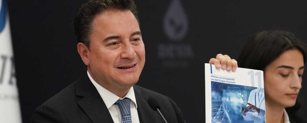 Ali Babacan "sağlıkta atılım eylem planını" açıkladı: Mevcut sistemi acile kaldırıyoruz