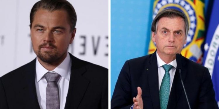 ''Amazonlar'' tartışmasında Brezilya lideri Bolsonaro'dan Leonardo DiCaprio'ya: Önce yatından vazgeç