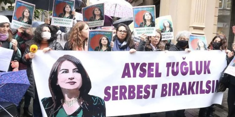 Aysel Tuğluk için 1000 Kadın Platformu’ndan iki günlük eylem