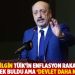 Bakan Bilgin T&Uuml;İK'in enflasyon rakamlarını bile y&uuml;ksek buldu ama 'devlet daha ne yapsın'