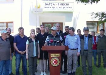 Bakan Kirişçi'den yangın bölgesinde bir garip açıklama: "Orman varlığı bizim için kader"
