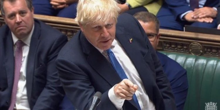 Boris Johnson'dan film repliğiyle veda: Hasta la Vista Baby