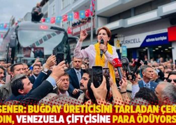 "Buğday &uuml;reticisini tarladan &ccedil;ektin aldın, Venezuela &ccedil;ift&ccedil;isine para &ouml;d&uuml;yorsun"