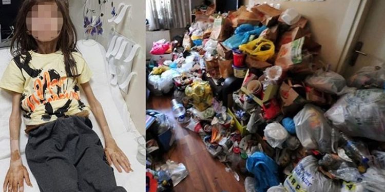 Bursa'da çöp evde kilitli tutulan çocuk koruma altına alındı