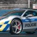 Çek polisi el koyduğu Ferrari’yi polis aracı yaptı