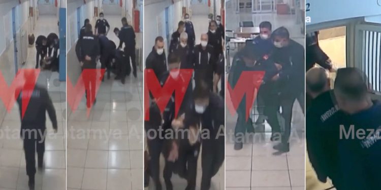 Cezaevindeki işkence kamerada: Tekmelendi, sürüklendi, su dökülen hücreye çıplak şekilde atıldı
