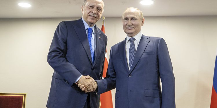 Cumhurbaşkanı Erdoğan, Rusya Devlet Başkanı Putin ile bir araya geldi
