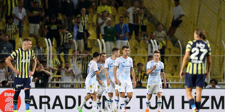 Dinamo Kiev'e uzatmalarda kaybeden Fenerbahçe, Şampiyonlar Ligi'ne veda etti