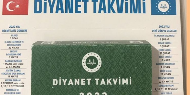 Diyanet, takvimlere 5 yılda 92 milyon lira harcadı