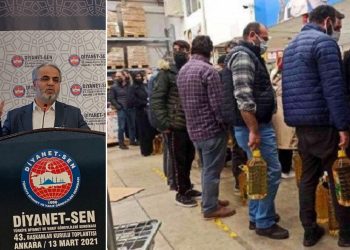 Diyanet yağ kuyruklarının faturasını vatandaşa çıkardı