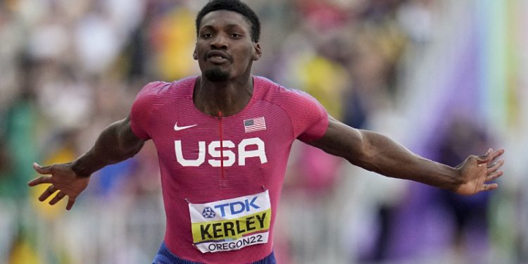 Dünya Atletizm Şampiyonası'nda 100 metre şampiyonu ABD'li Fred Kerley oldu