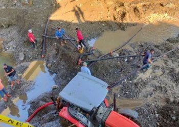 Düzce'de sele kapılan operatörü arama çalışmaları 6. gününde