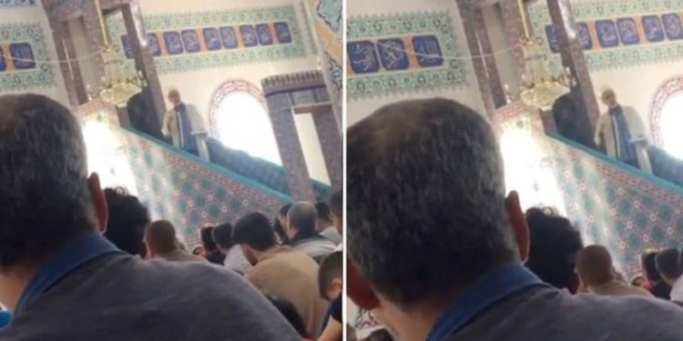 Grev yapan doktorları hedef gösteren imam, açığa alındı