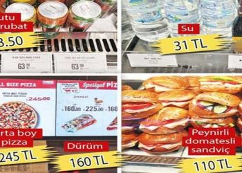 Havalimanındaki yiyecek ve içecek fiyatları dudak uçuklattı: Su 31 lira, büyük boy pizza 530 lira