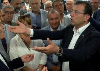 İBB Başkanı İmamoğlu ile Zeytinburnu Belediye Başkanı Arısoy arasında tartışma çıktı; "Sen AKP'lisin diye seninle konuşmuşlar"