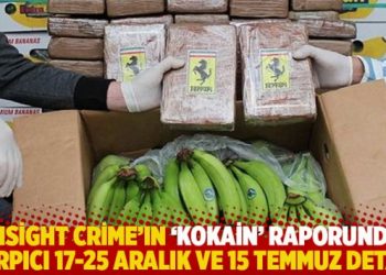 InSight Crime'ın 'kokain' raporunda &ccedil;arpıcı 17-25 Aralık ve 15 Temmuz detayı