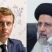 İran Cumhurbaşkanı Reisi, Fransa Cumhurbaşkanı Macron'la görüştü